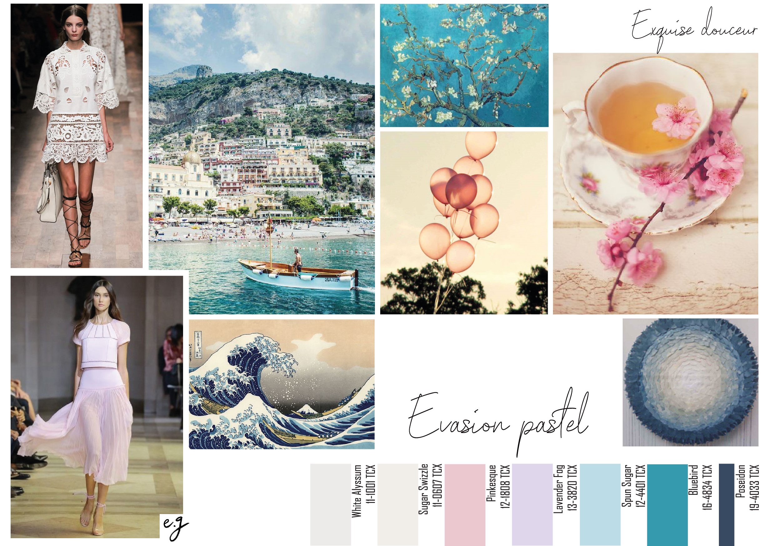 EVASION PASTEL MOODBOARD